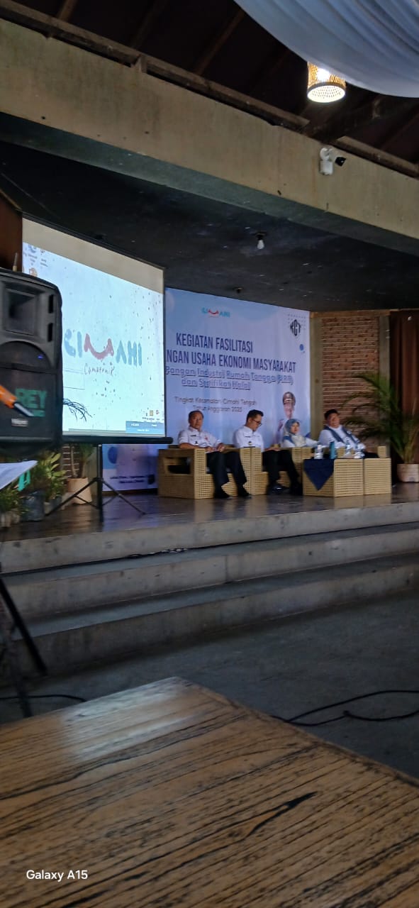 Pelatihan PIRT dan Seritifikat Halal Tingkat Kecamatan Cimahi Tengah Tahun Anggaran 2025